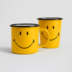 Emalj Mugg Smiley
