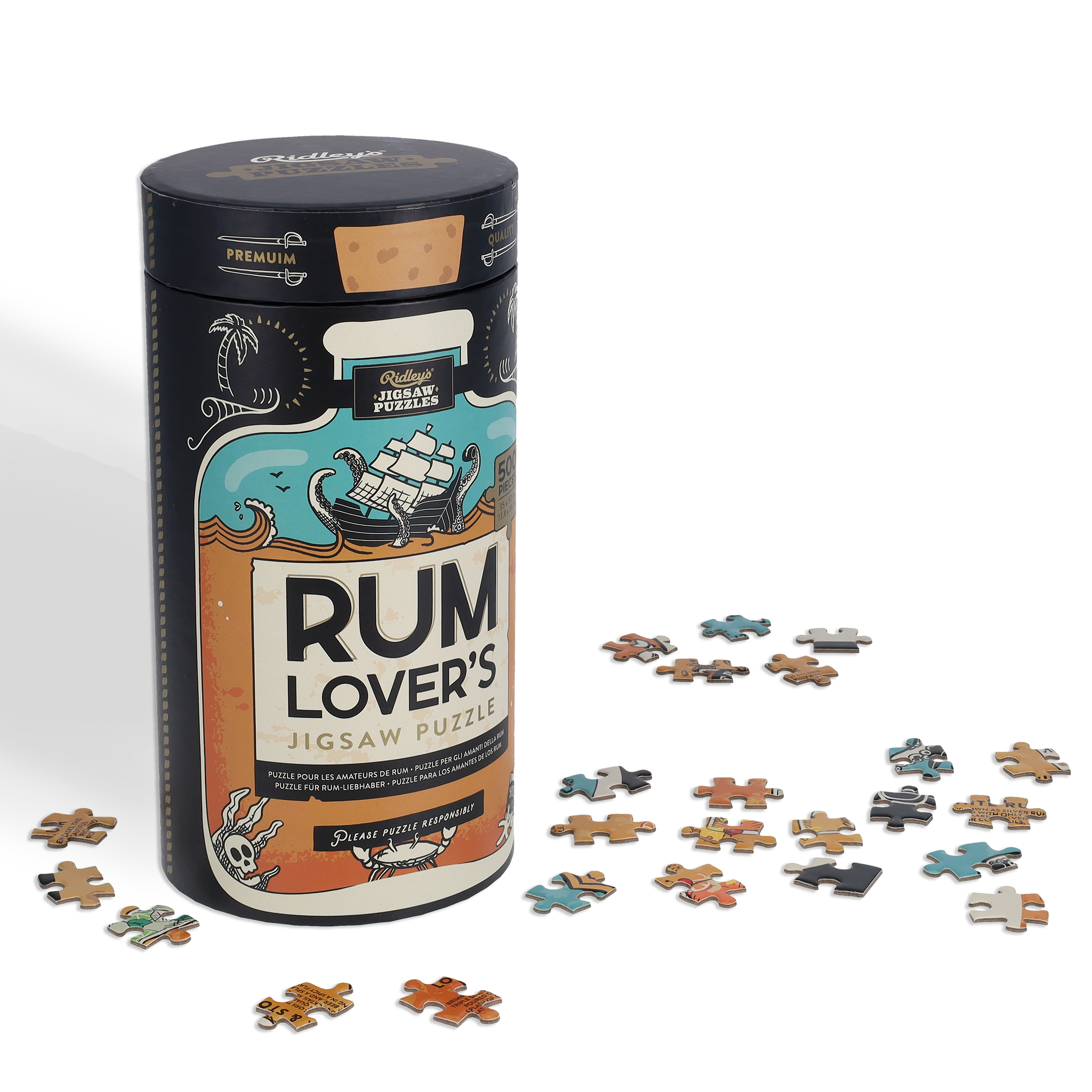 Rum Lover's 500-piece Jigsaw Puzzle