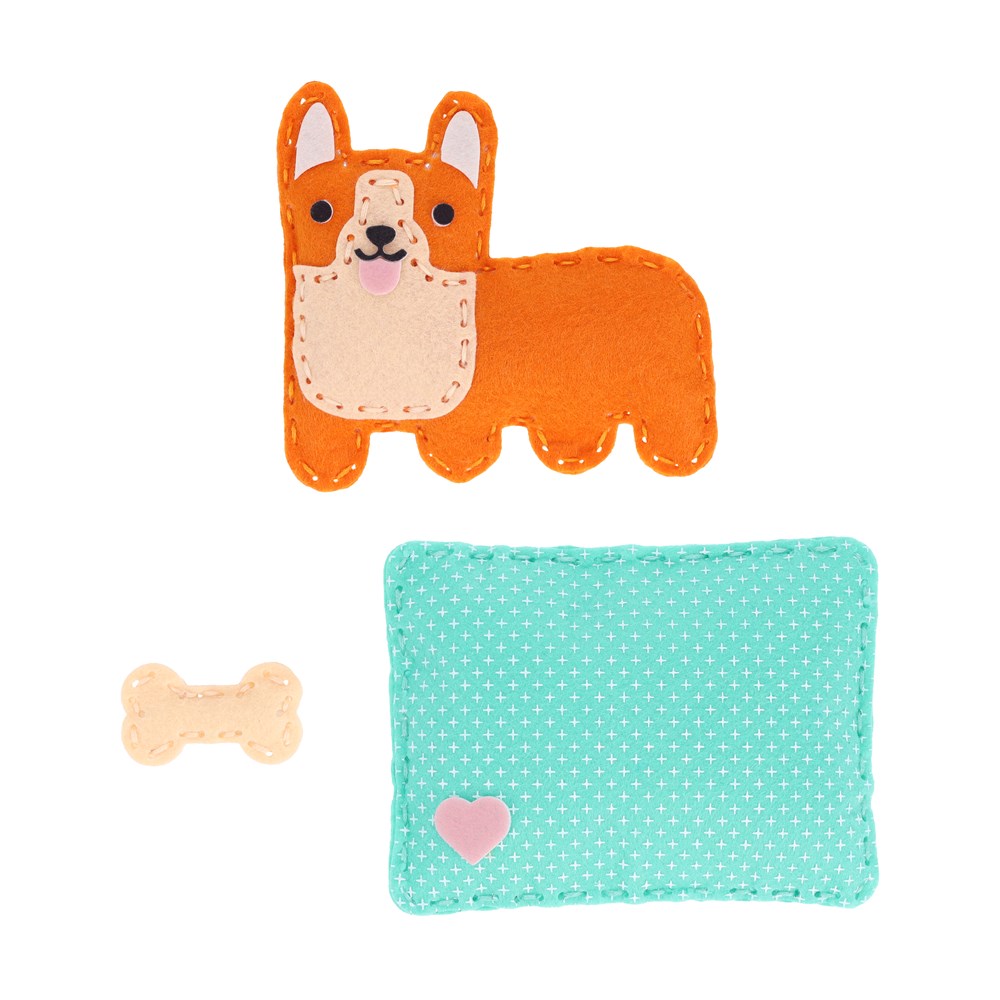 Mini Pyssel Kit: Corgi