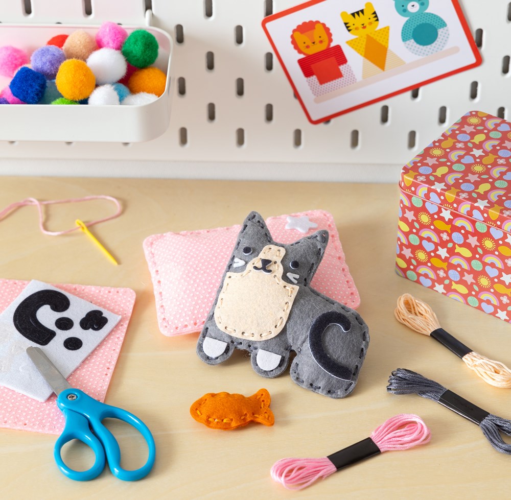 Mini Pyssel Kit: Kattunge