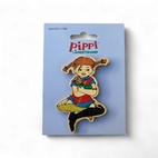 Magnet i Trä Pippi Långstrump