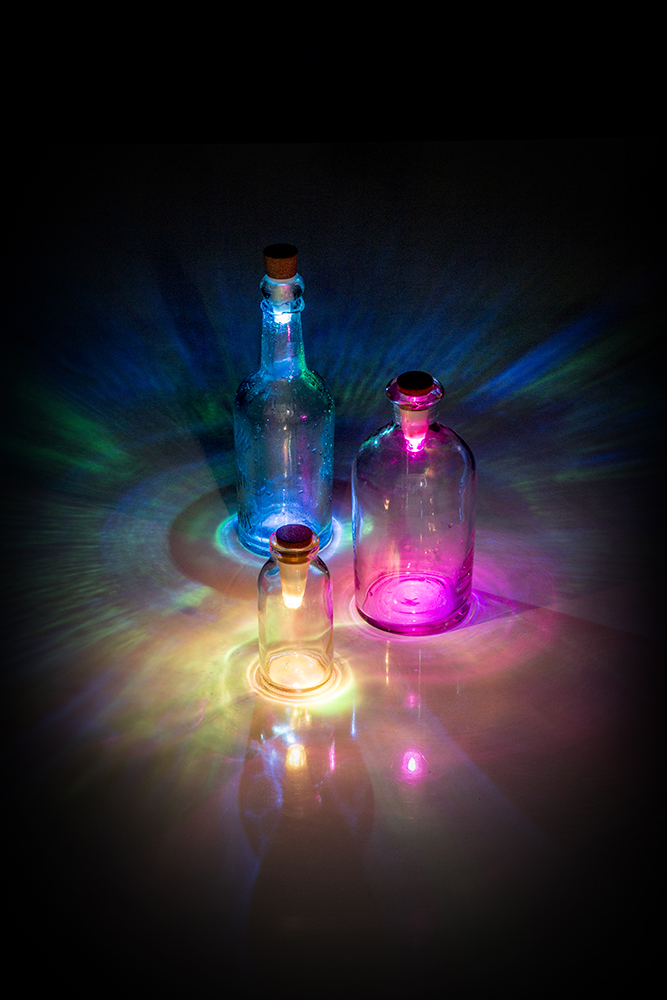 Flasklampa Bottle Light Multi