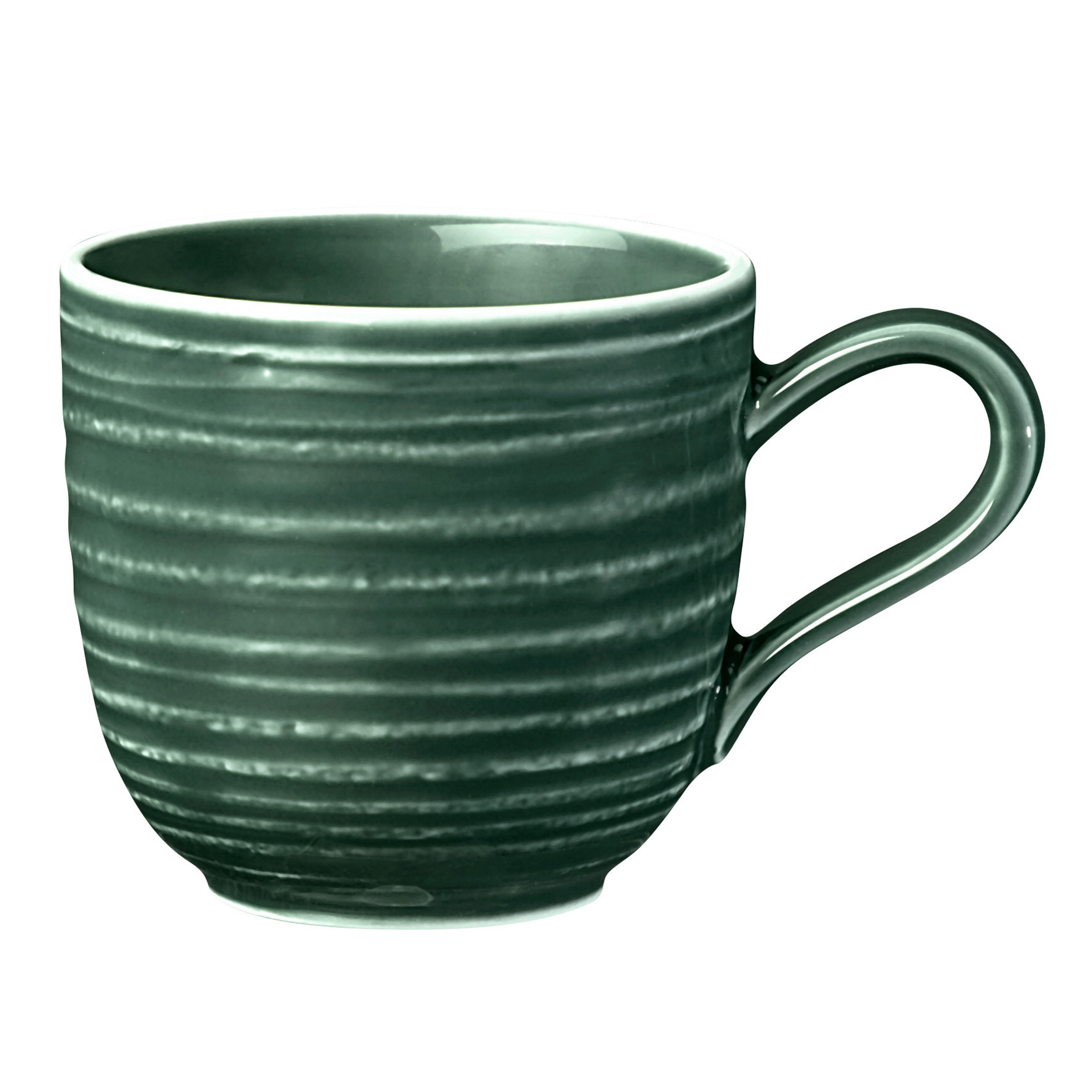 Seltmann Espressokopp Terra Mossgrön 0,09 ltr 6-pack