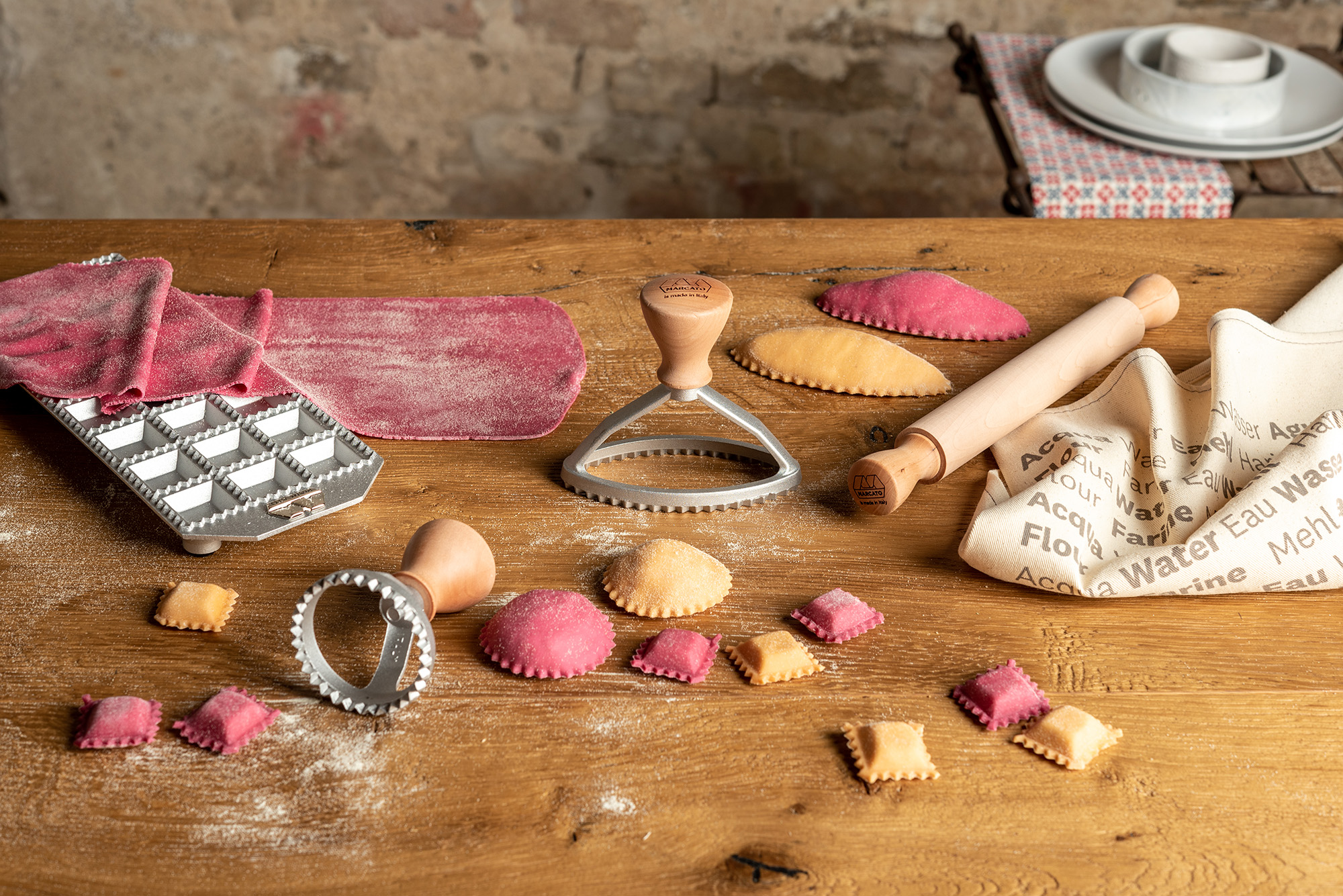 Marcato Raviolistämpel Hjärta 5 cm