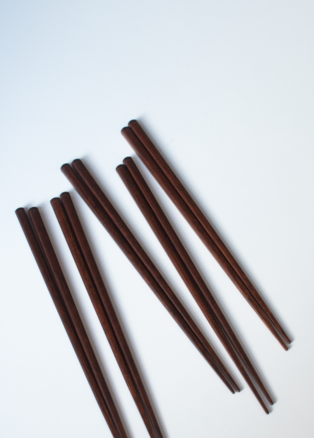 Kawai Ätpinnar Plain Wood Brun 5 par