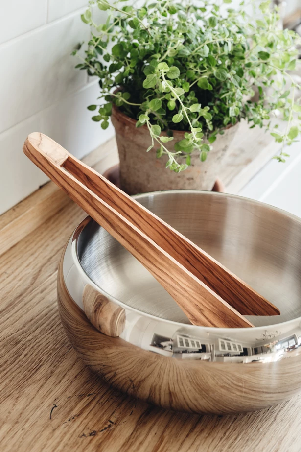 Heirol Servers / Tongs Olive Wood 30 cm
