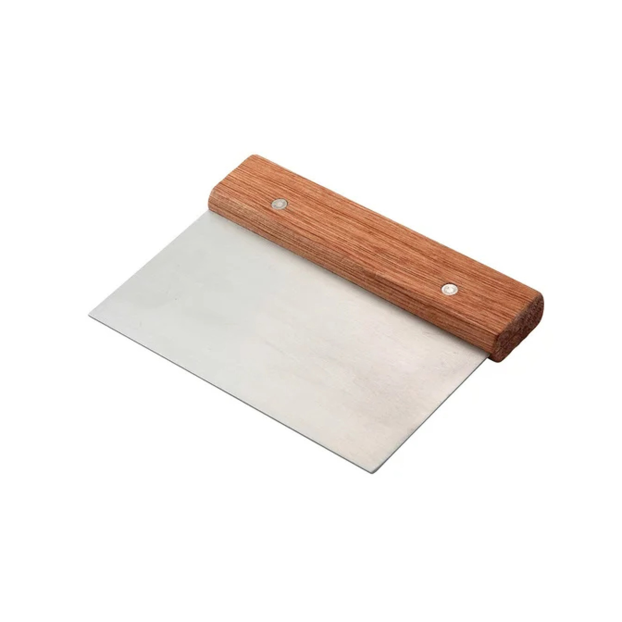 Heirol Degskrapa Rostfritt Stål och Rosenträ