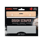 Heirol Degskrapa Rostfritt Stål och Rosenträ