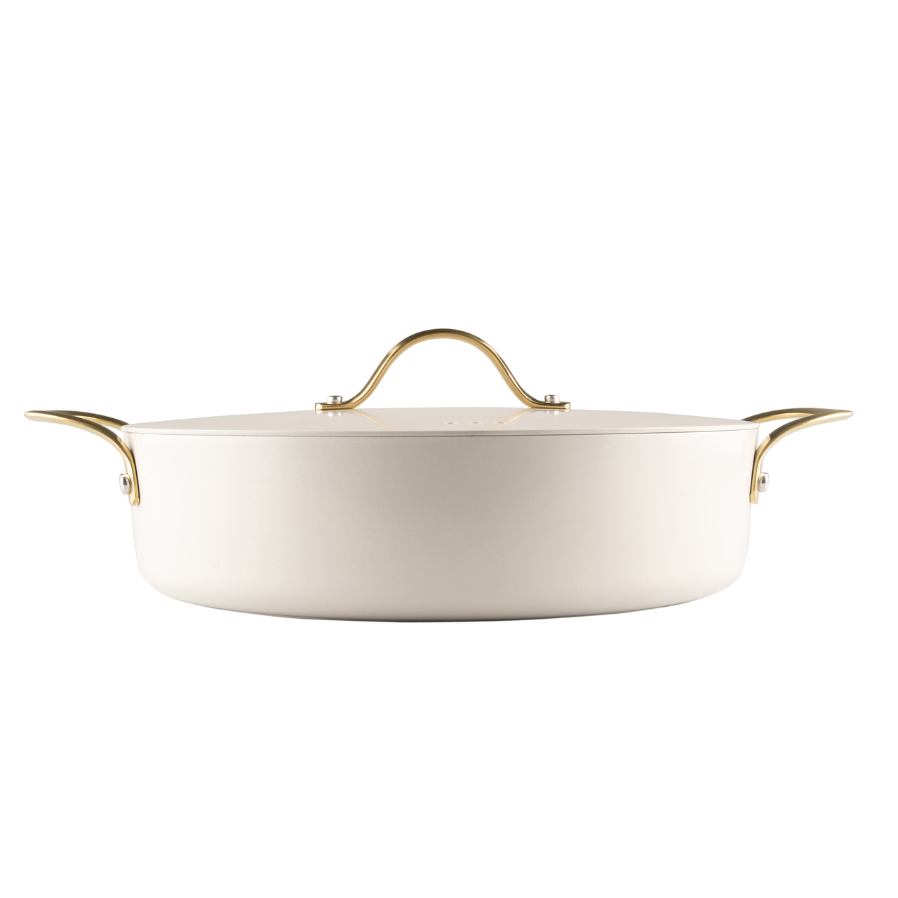 Heirol Gryta med Lock Royal Pearl 28 cm, 4,1 liter