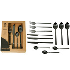 Eternum Bestickset Nardo Svart 16 delar