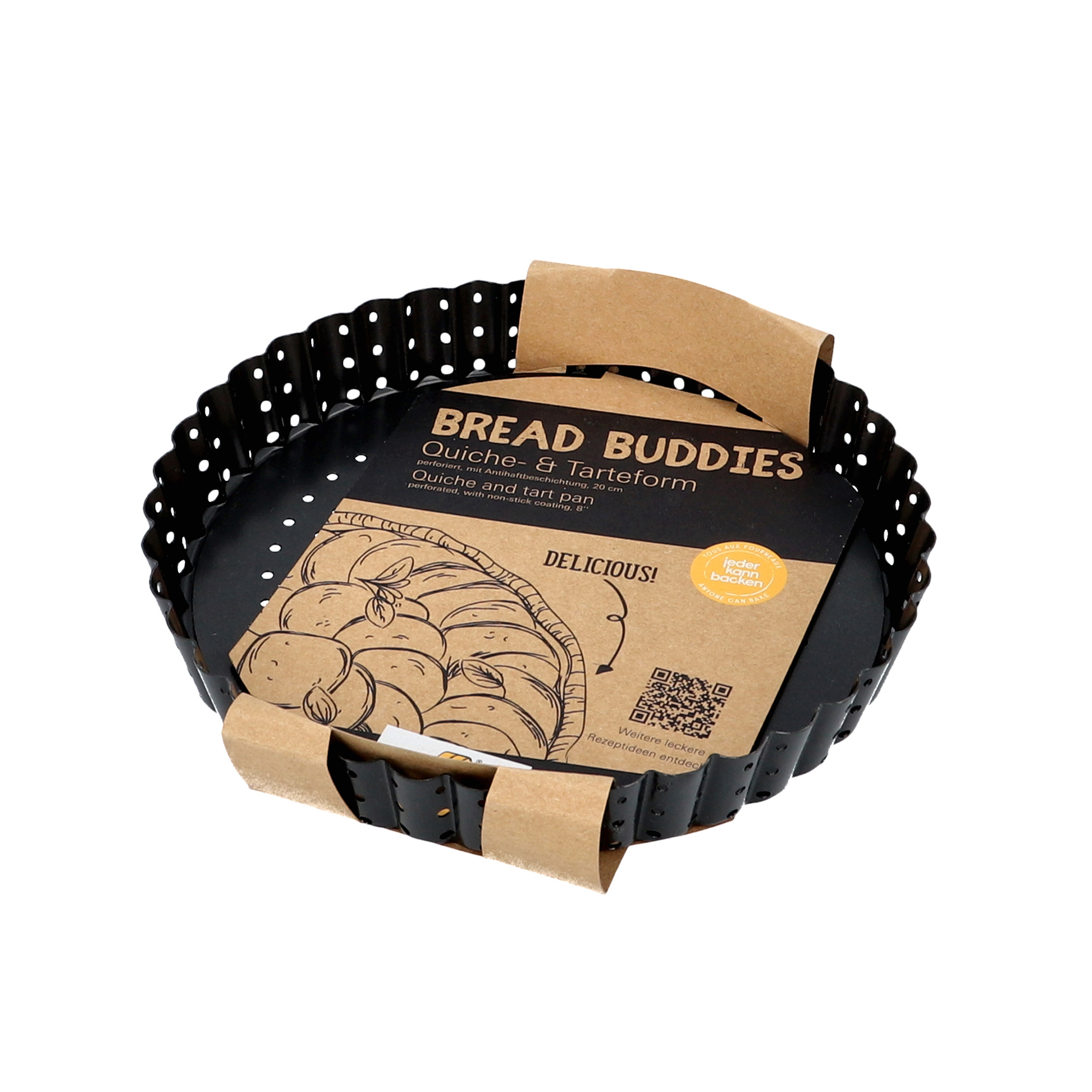 Birkmann Pajform Perforerad 20 cm