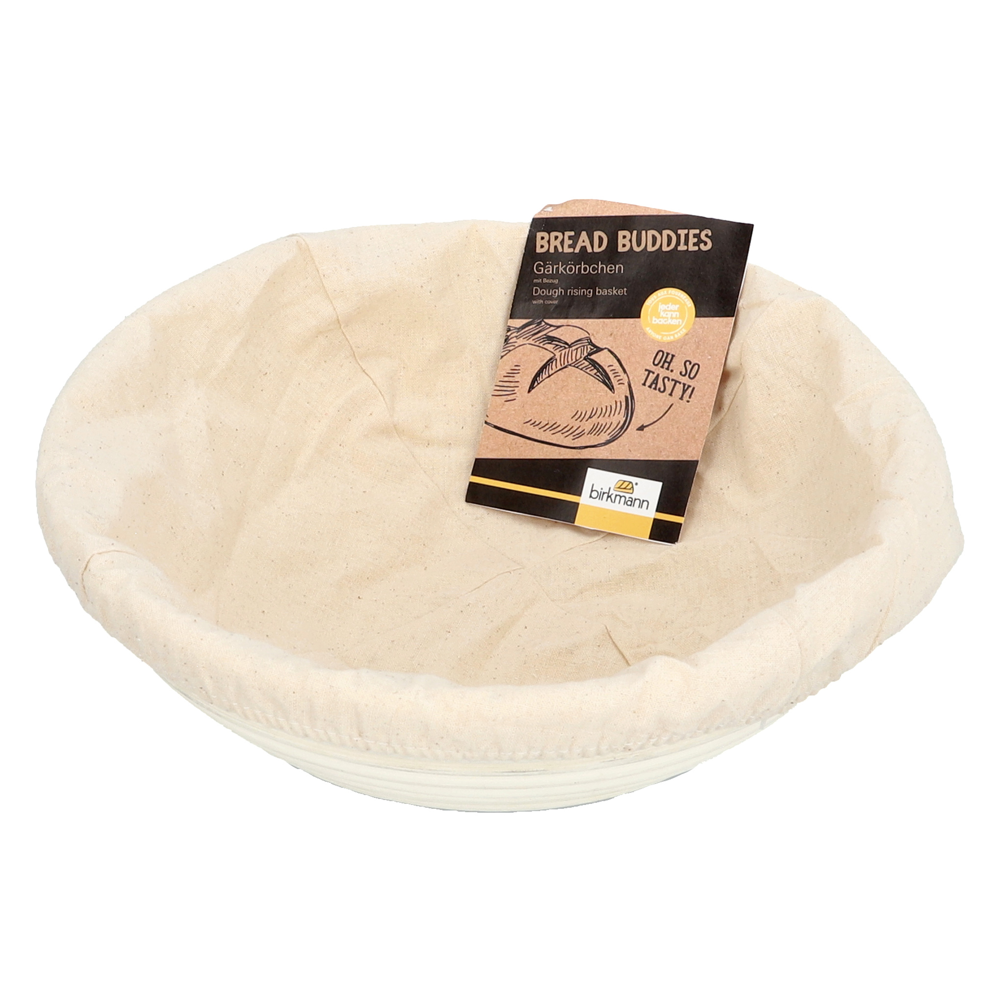 Birkmann Jäskorg Rund Med Bomullsduk 25 cm