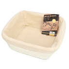 Birkmann Jäskorg Fyrkantig Med Bomullsduk 25 cm