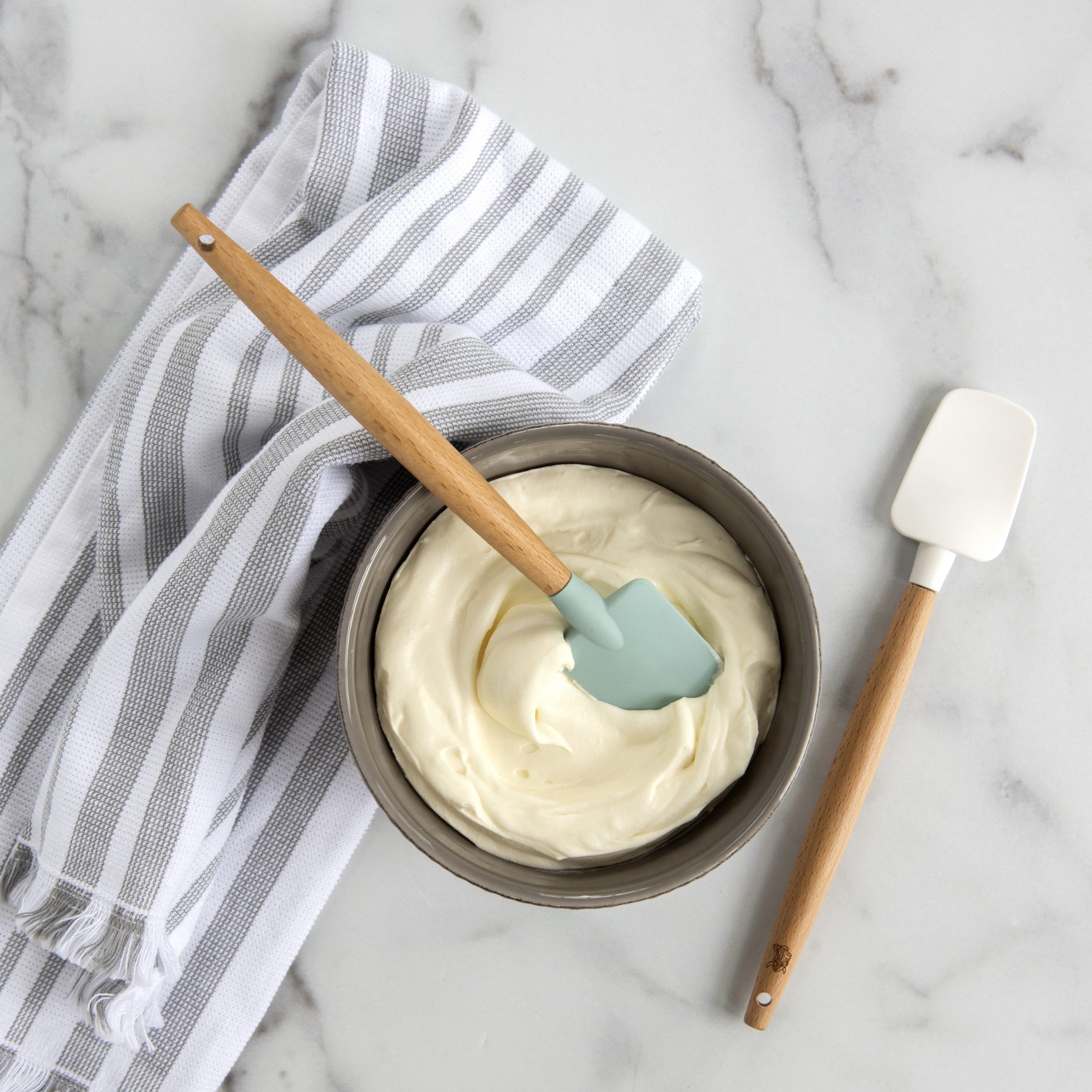 Nordic Ware Minislickepott i silikon och bokträ, 2 stycken