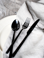 Eternum Bestickset Nardo Svart 16 delar