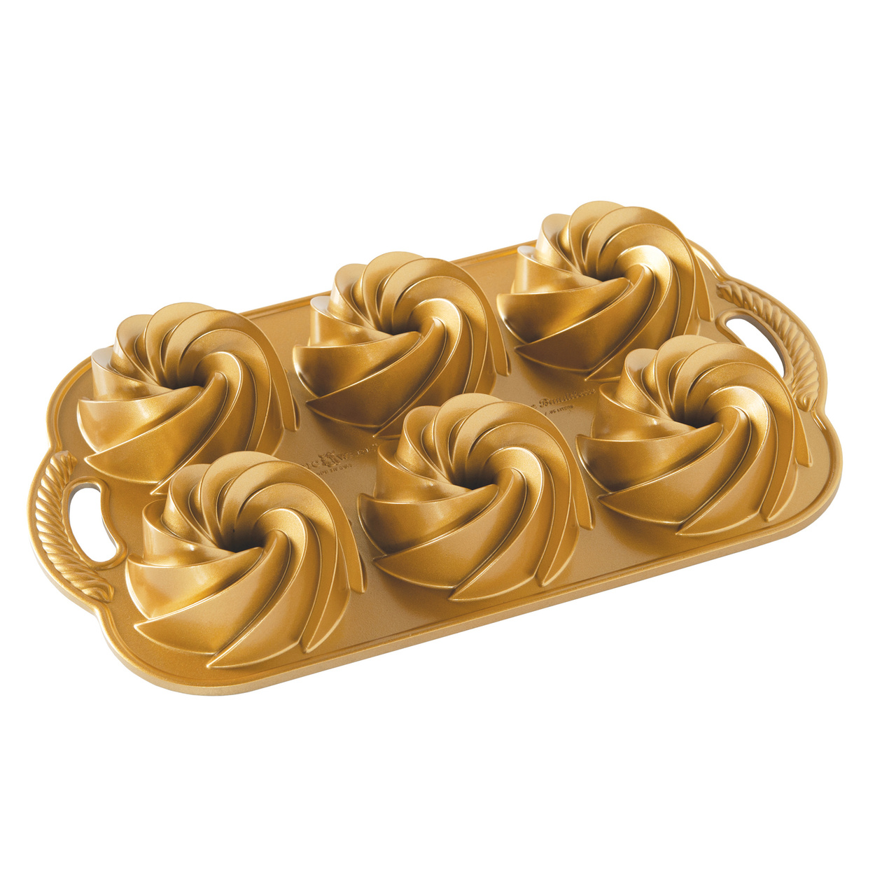 Nordic Ware Heritage Bundtlette Pan Guld