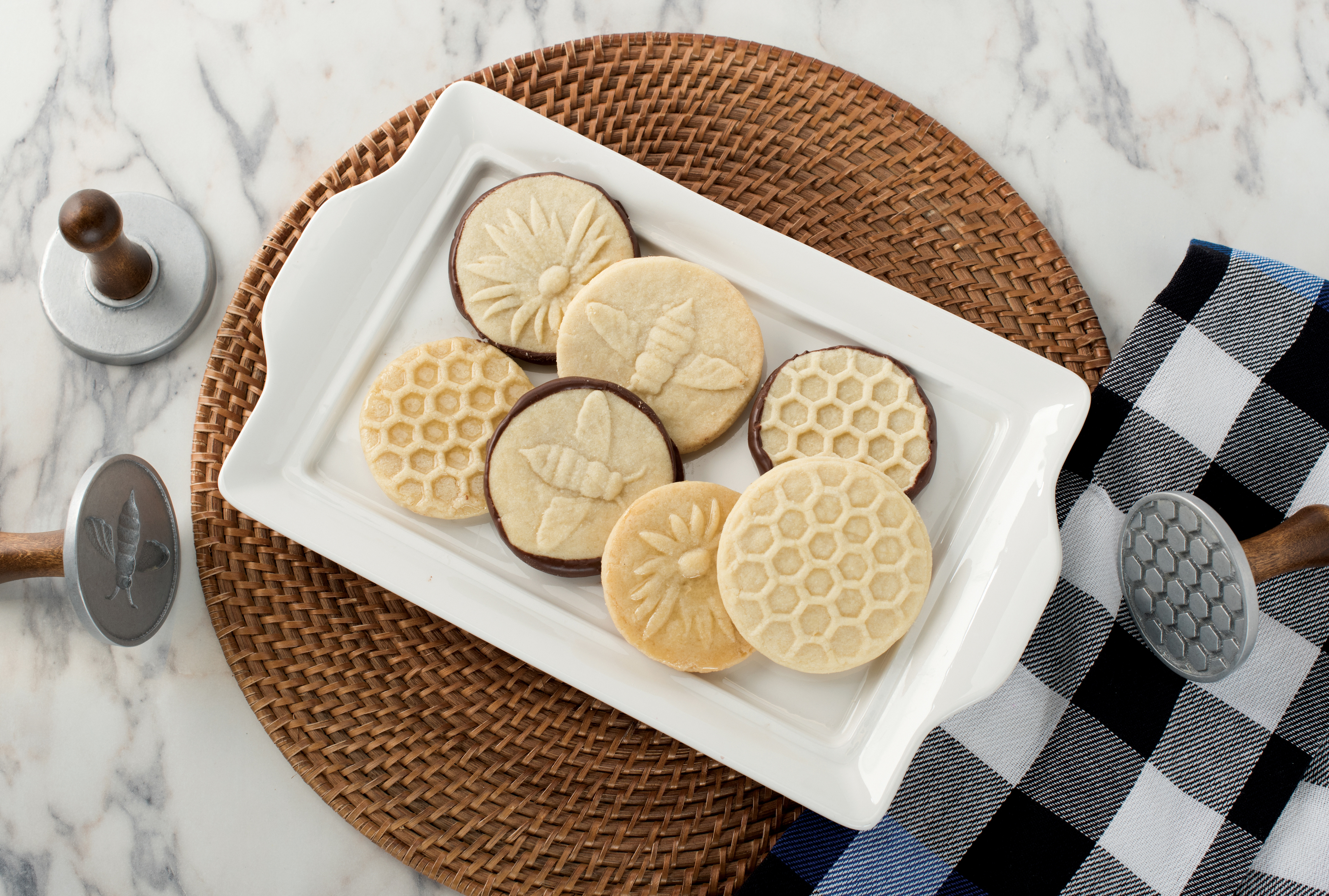 Nordic Ware Honey Bee Cookie Stamp