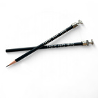 Penna Svart med pentopp Torshammare och Silverrunor