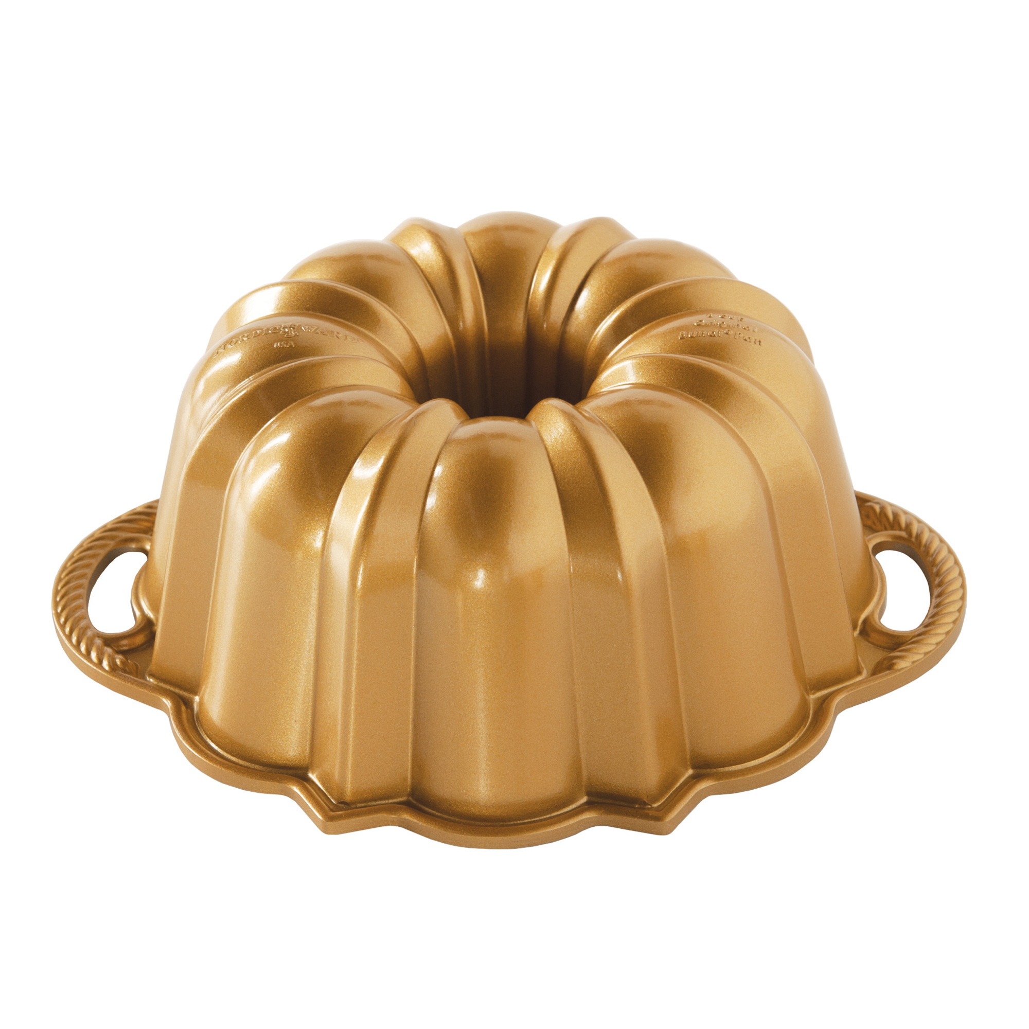 Nordic Ware 6 Cup Anniversary Bundt® Pan Gold