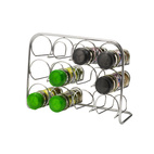 Hippie de Luxe Kryddställ 12 Burkar Krom