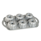 Nordic Ware Anniversary Bundtlette Pan Silver *