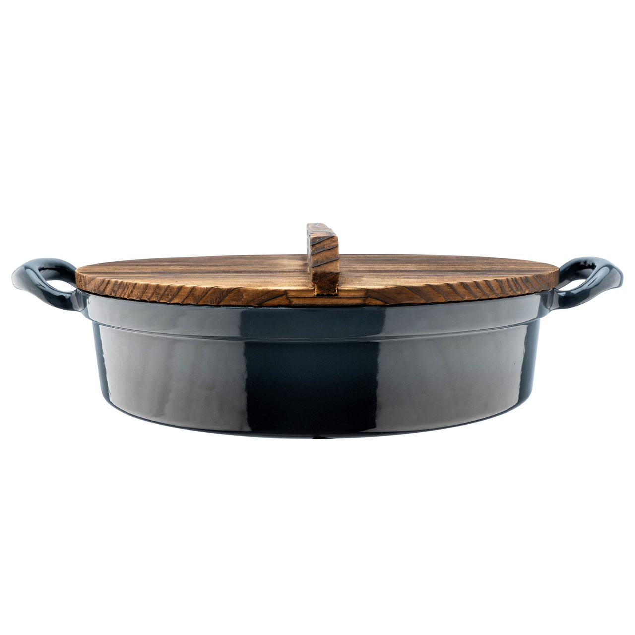 Heirol Stekgryta Gjutjärn Trälock 30 cm *UTGÅTT