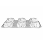 Heirol Muffinplåt 6 st Anodiserad Aluminium