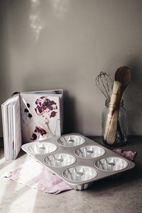 Heirol Muffinplåt 6 st Anodiserad Aluminium