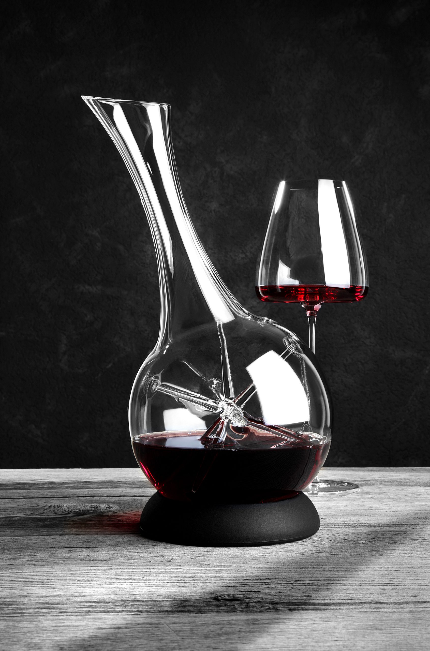 Zieher Dekanterare Star med Silikonstöd