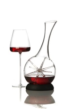 Zieher Dekanterare Star med Silikonstöd