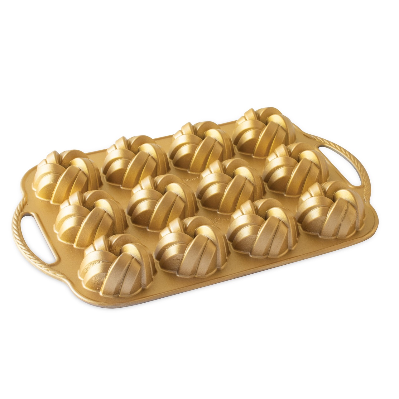 Nordic Ware 75th Anniversary Braided Mini Bundt® Pan