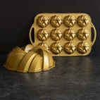 Nordic Ware 75th Anniversary Braided Mini Bundt® Pan