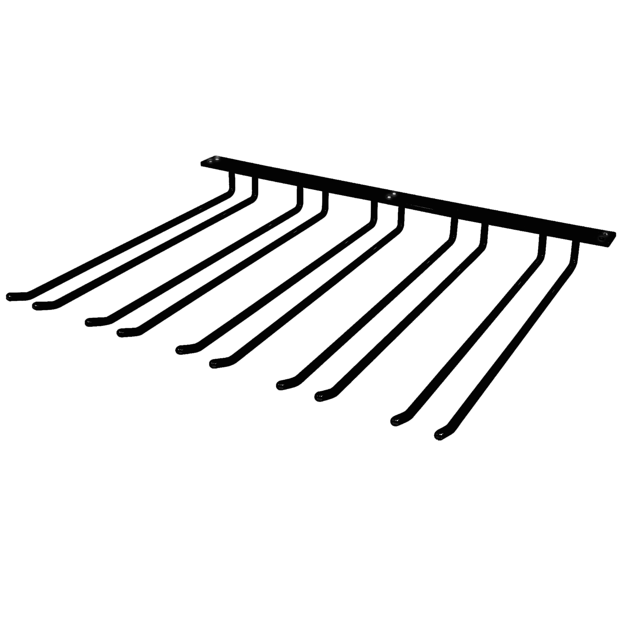 Hippie de Luxe Glashängare 20 Glas Svart Tak