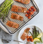 Nordic Ware Naturals® Large Cooking Tray Bakplåt med ugnssäkert grillgaller