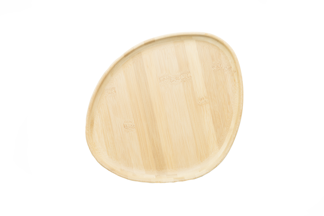 Cookplay Yayoi liten serveringsbricka i bambu 31x29x2,5 cm
