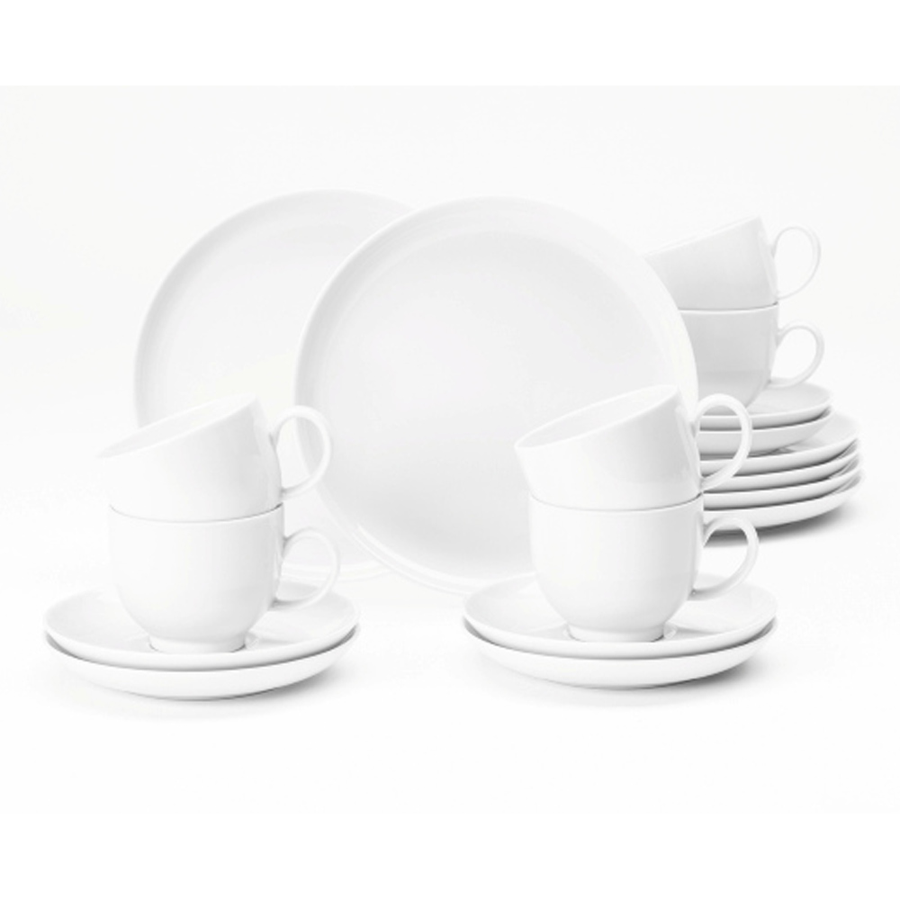 Seltmann Kaffeservis Lido Vit 18 delar