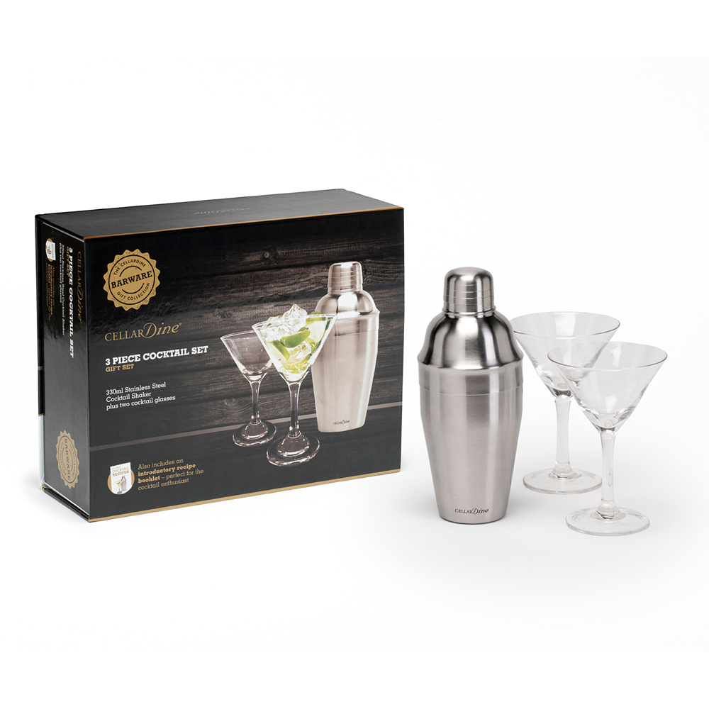 Cellardine Cocktail set med glas