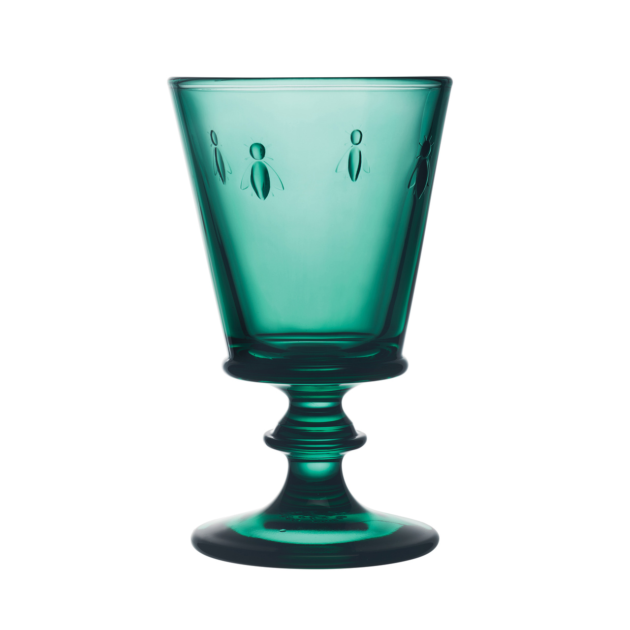 La Rochère Vinglas Abeille Smaragdgrön 6 st