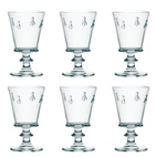 La Rochère Glas på fot Abeille 6 st