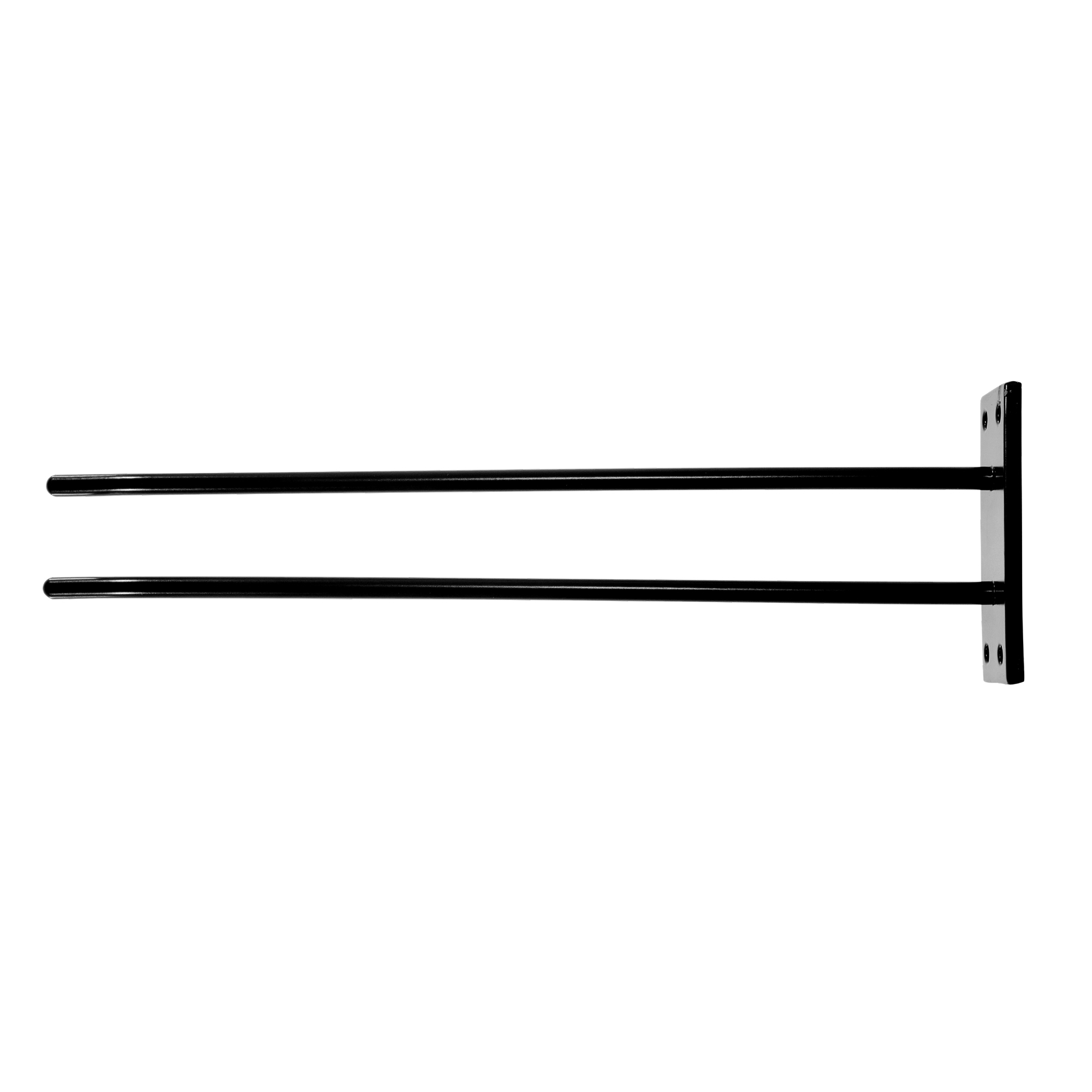 Hippie de Luxe Glass Rack 3 Glasses Black Wall