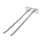 Hippie de Luxe Glashängare 3 Glas Silver Vägg