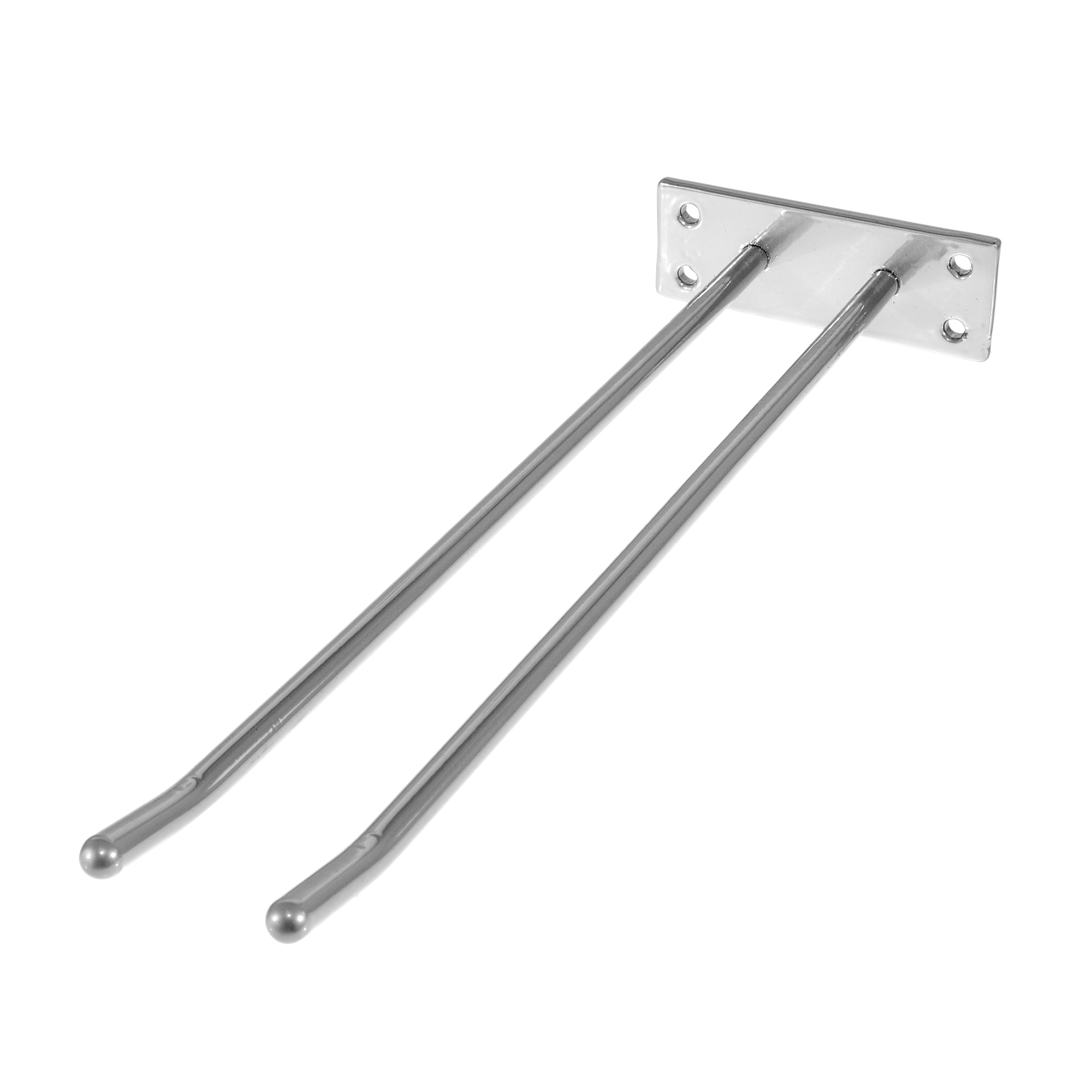 Hippie de Luxe Glashängare 3 Glas Silver Vägg