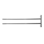 Hippie de Luxe Glashängare 3 Glas Silver Vägg