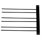 Hippie de Luxe Glashängare 12 Glas Svart Tak