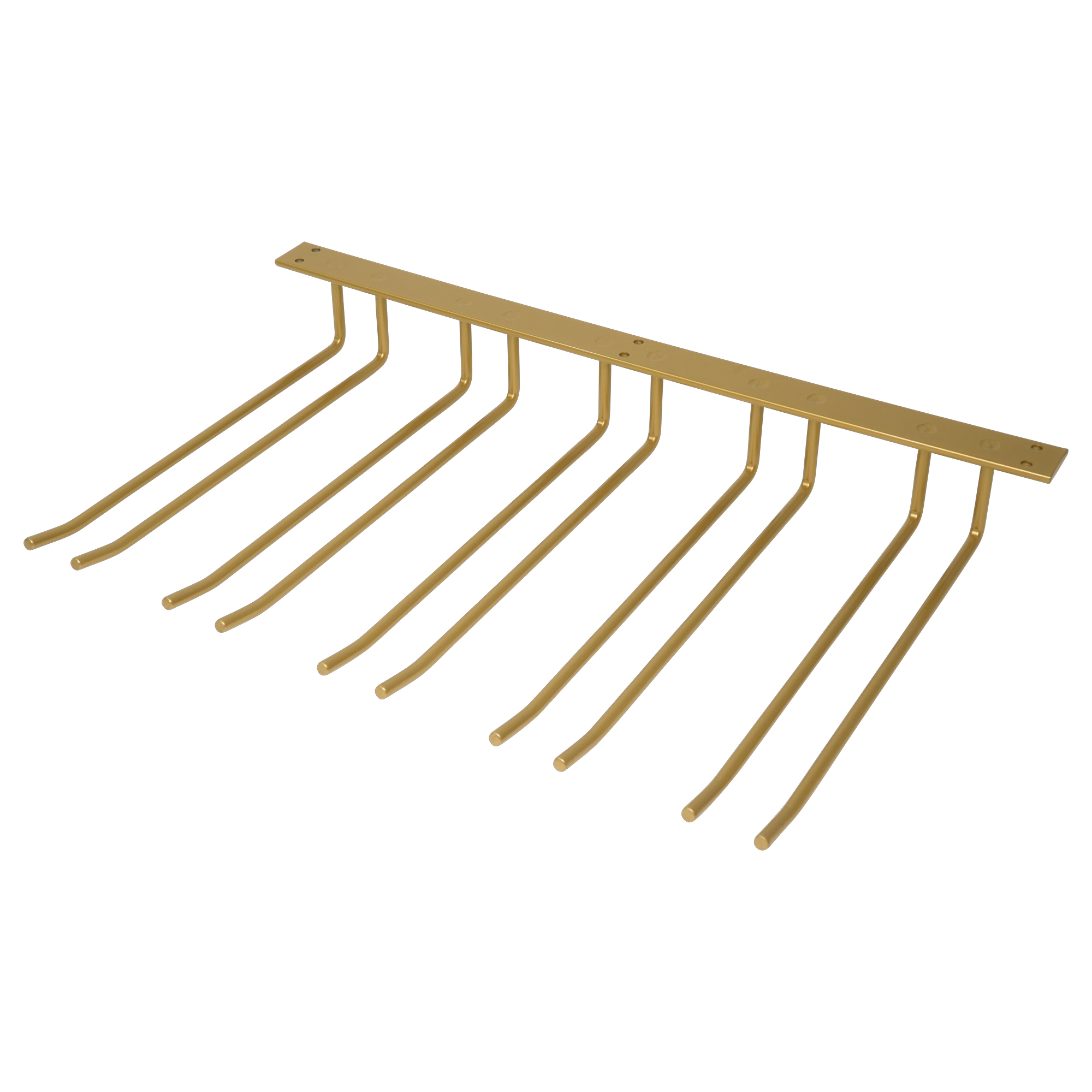 Hippie de Luxe Glass Rack 15 Glasses Gold Ceiling