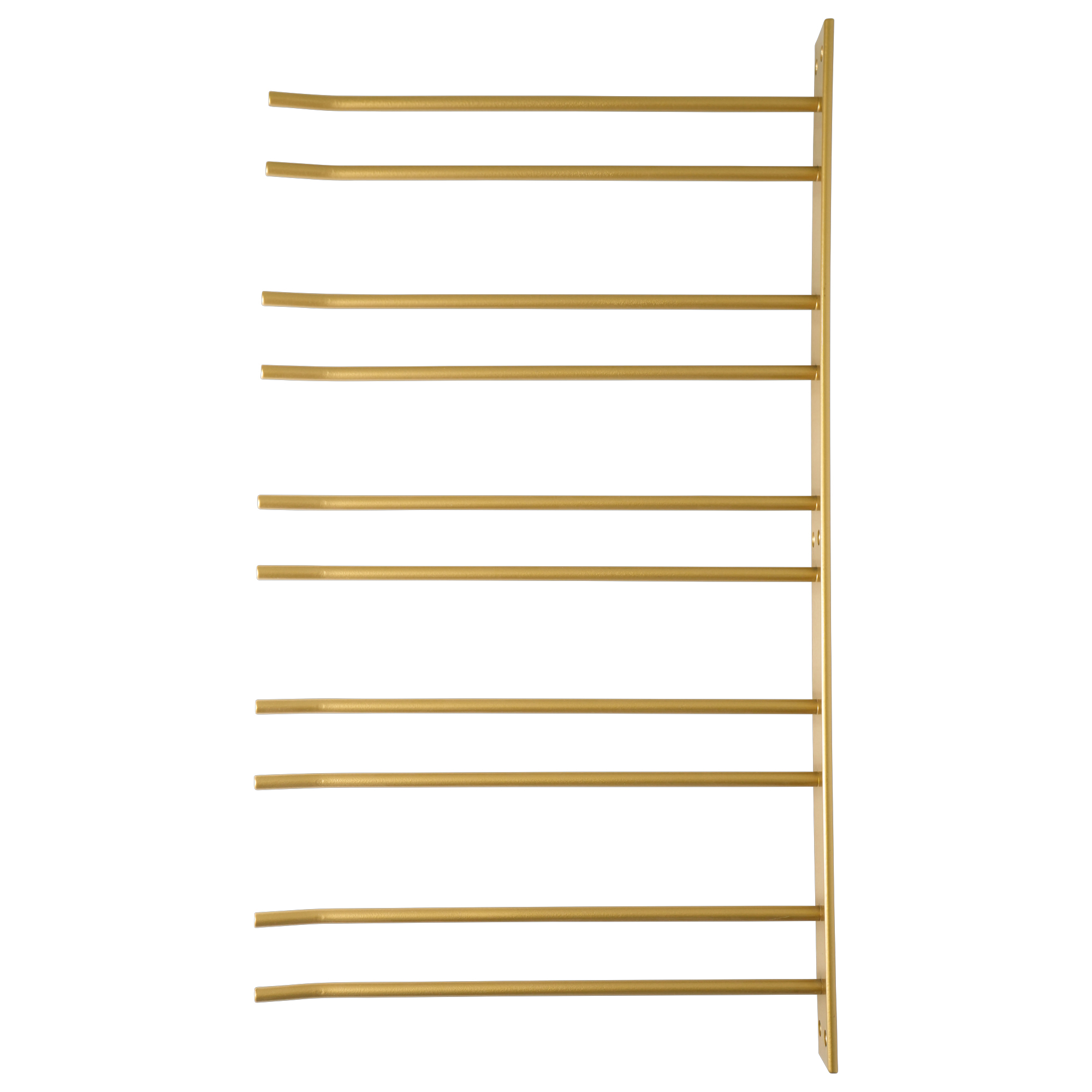 Hippie de Luxe Glass Rack 15 Glasses Gold Wall