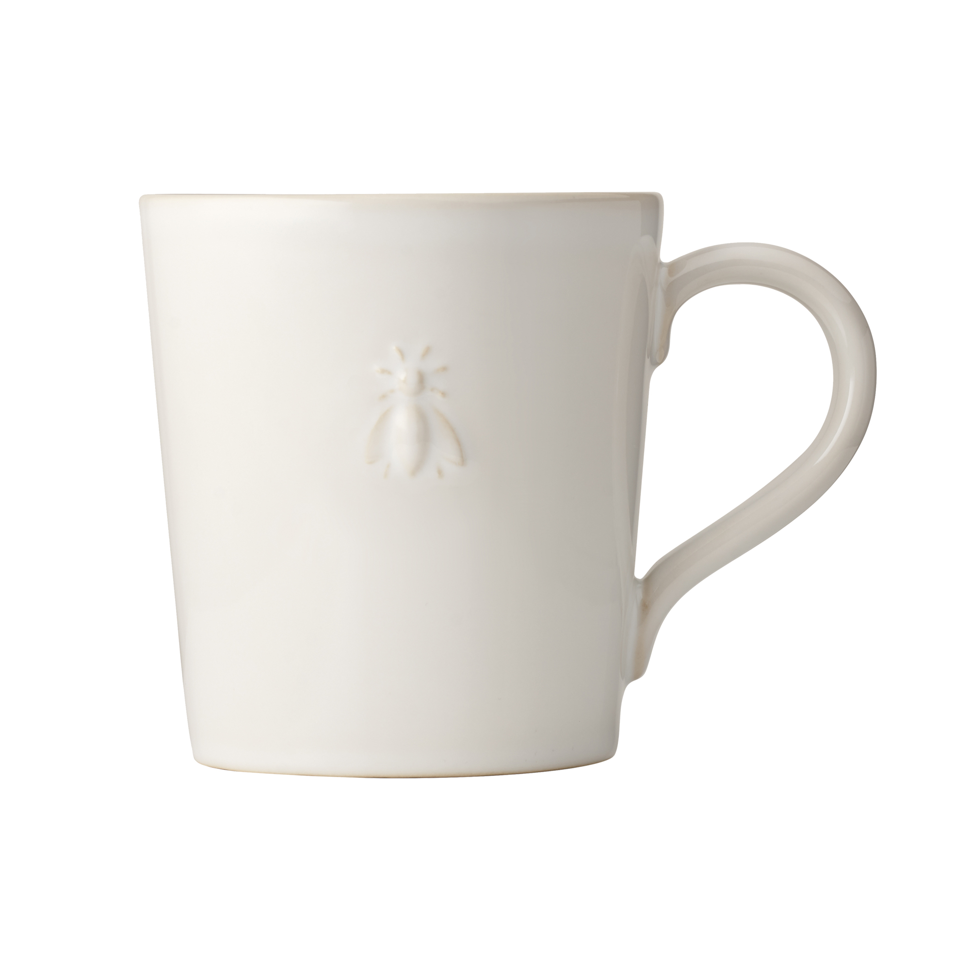 La Rochère Keramikmugg Abeille Vit 2 st