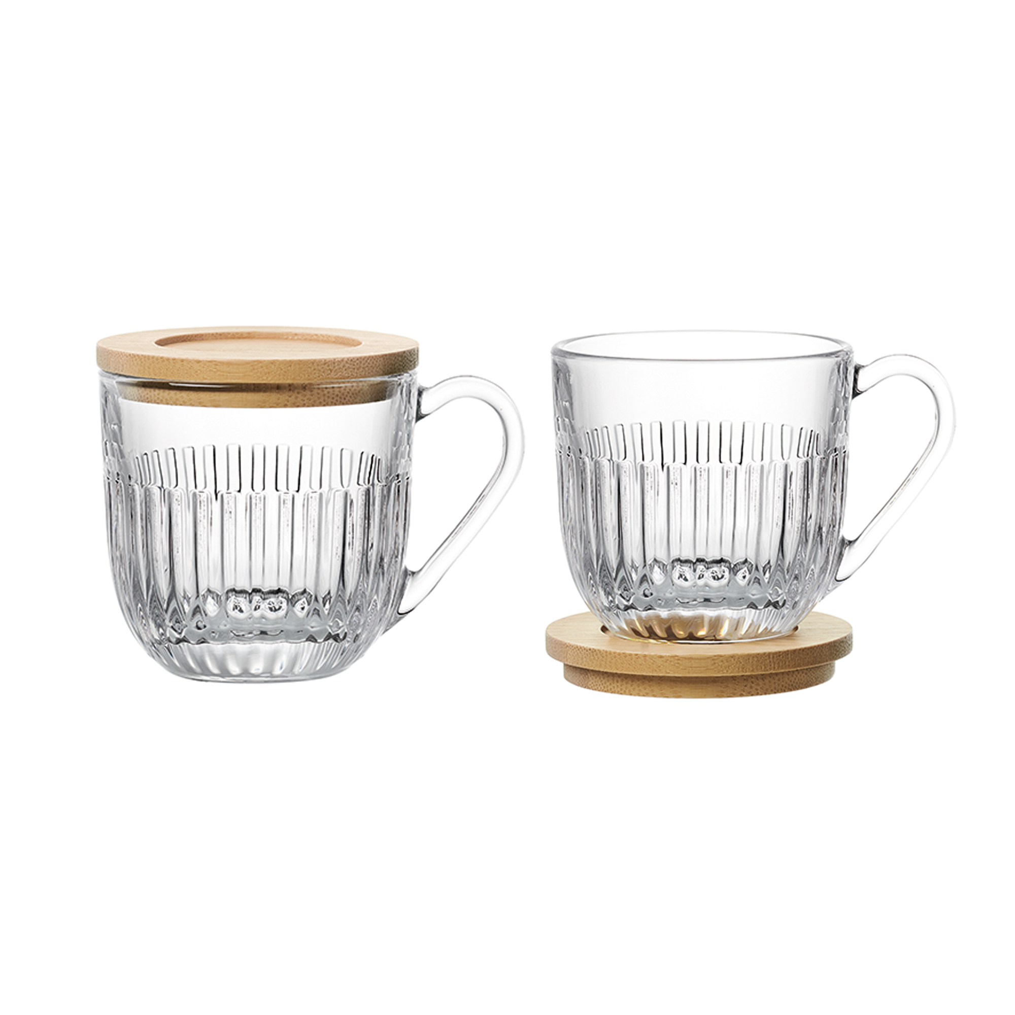 La Rochère Mugg med Lock Ouessant 2 st