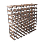 Vinställ 72 Flaskor Omonterat Mörkt Trä