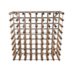 Vinställ 72 Flaskor Omonterat Ljust Trä